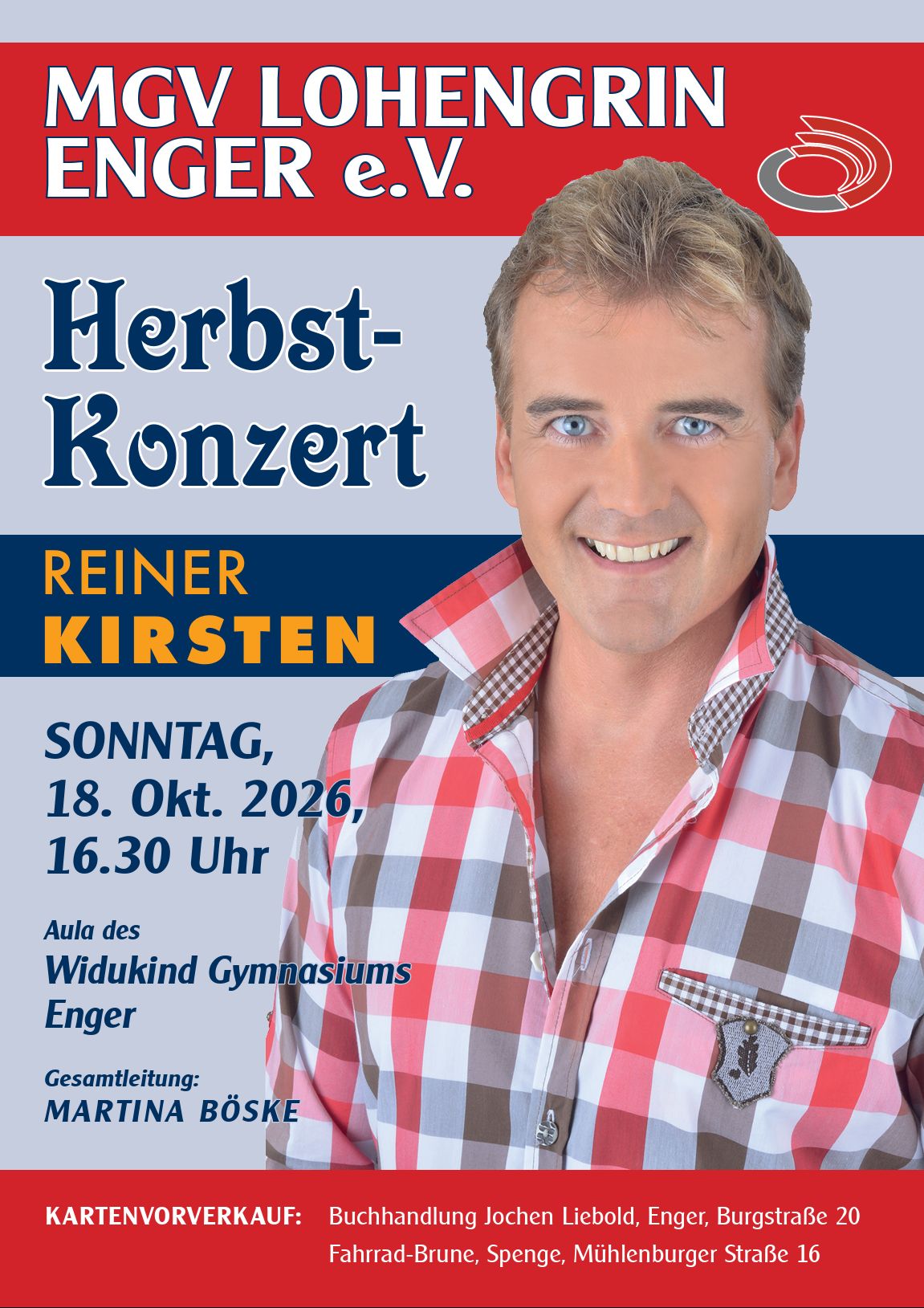 Flyer Herbstkonzert 2026